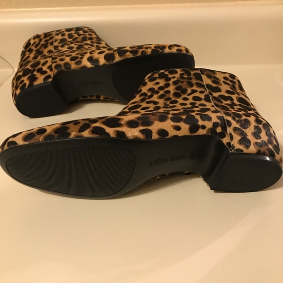 Nine West Leopard booties - Picture 7 of 7